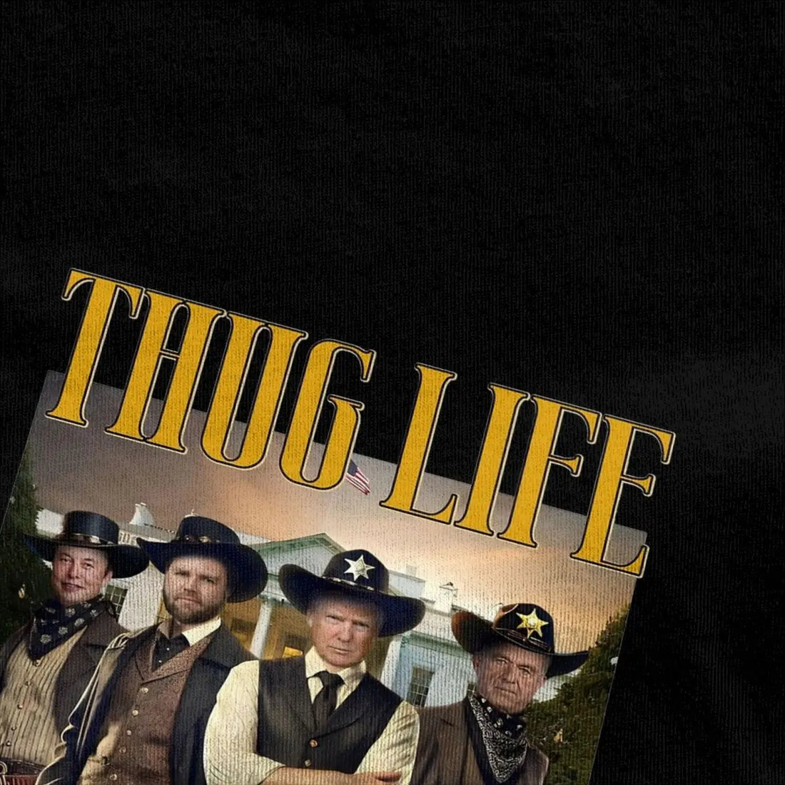 Thug Life Trump Cotton T-Shirt